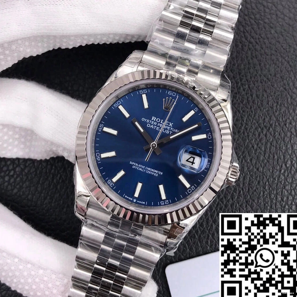 Blue VS Rolex Factory M126334-0002 Datejust Dial 1223